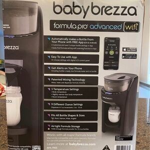 Baby Brezza Formula Pro Advanced WiFi Formula Maker + Extra Funnel